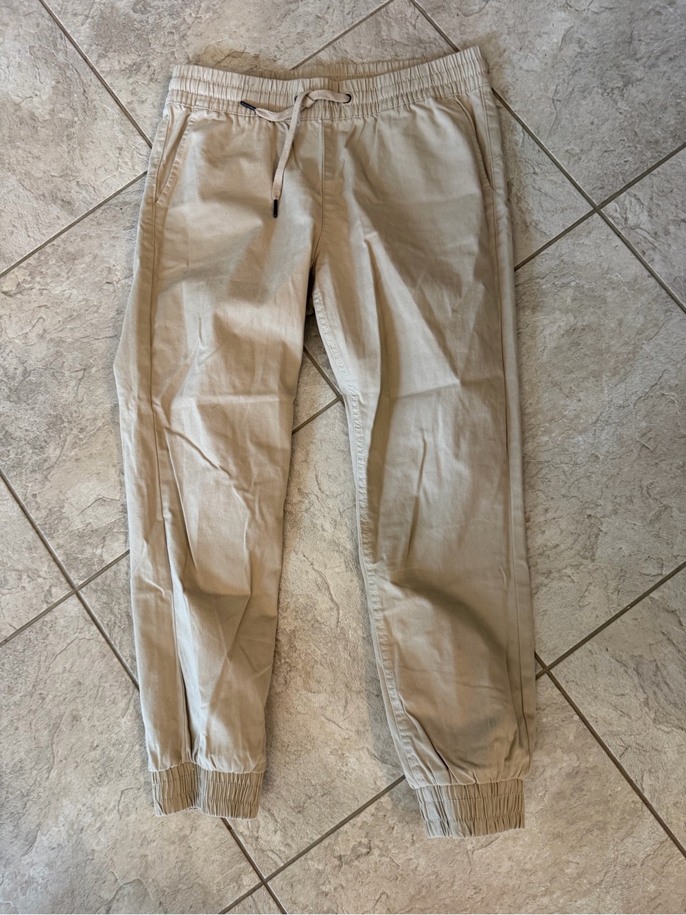 RD Style Beige Joggers Size M